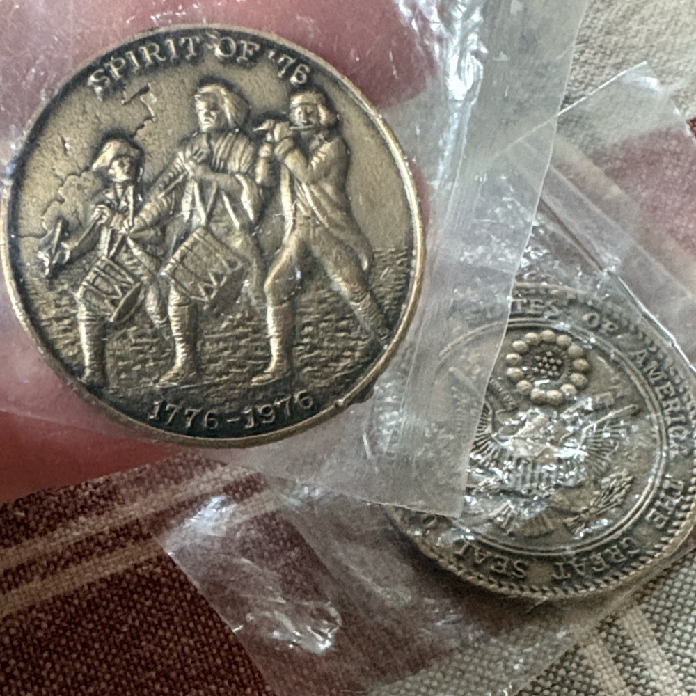 Commemorative Medal Coin Set Spirit of ‘76 1776-1976 Bicentennial bronze